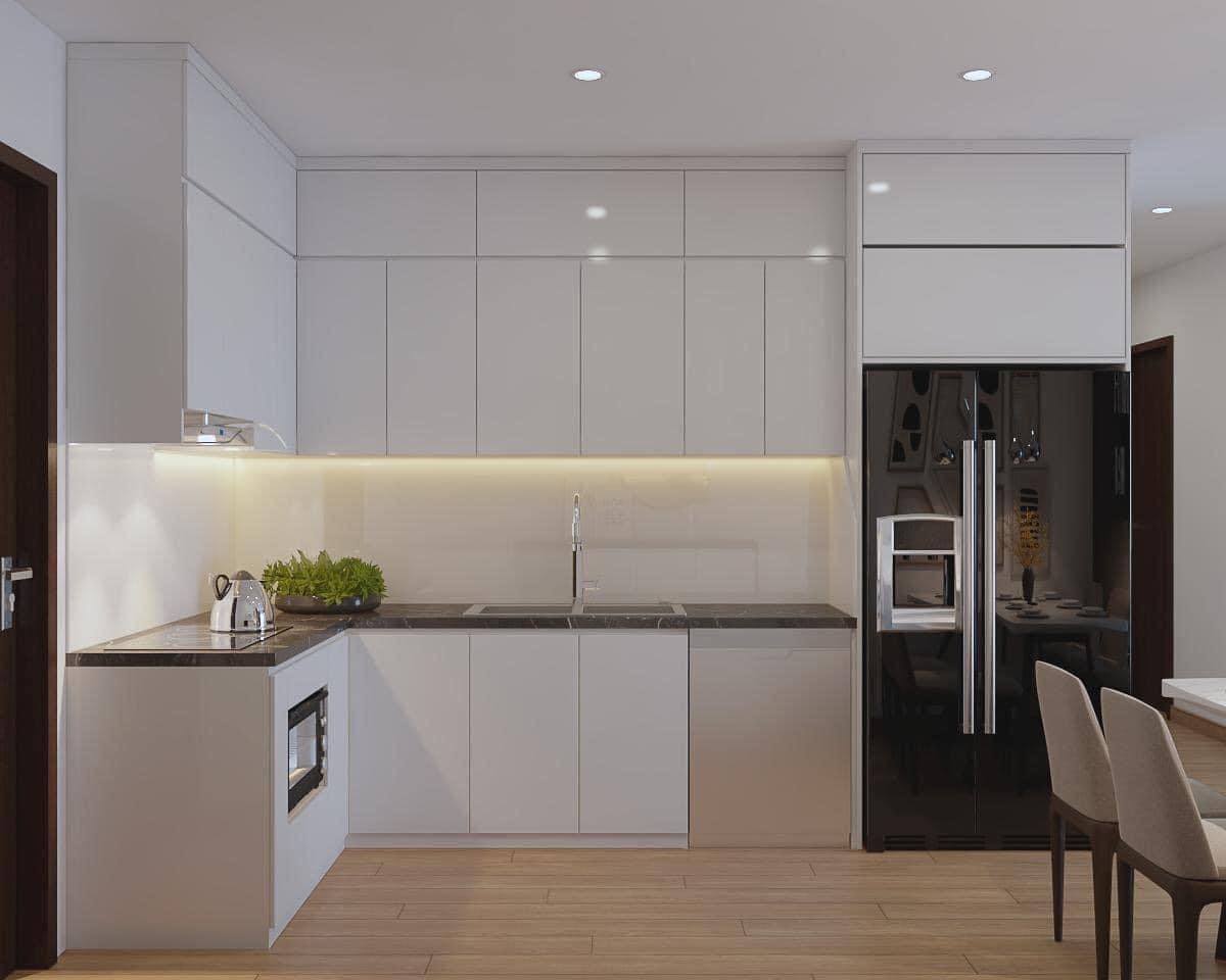 tủ bếp nhựa cao cấp 