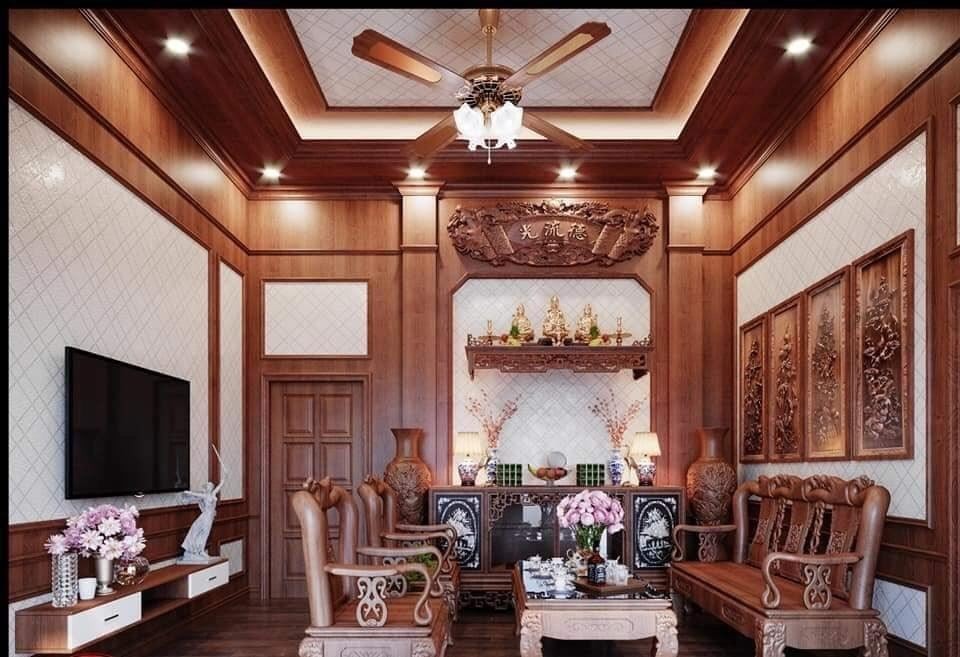 tấm ốp nano phòng khách 