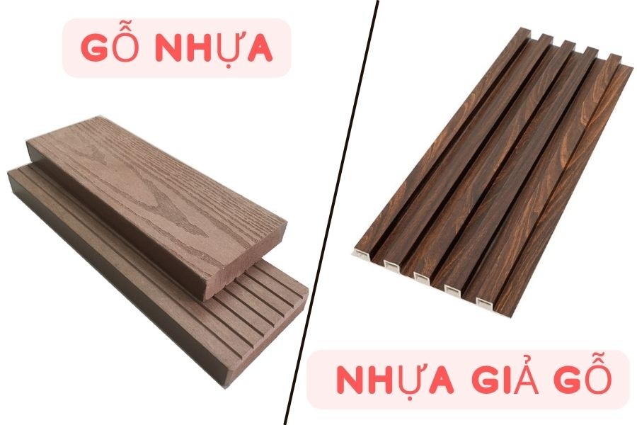 nhựa giả gỗ