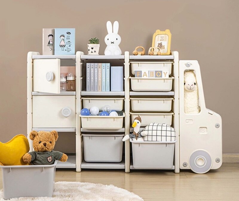 tủ nhựa ô tô cho bé trai