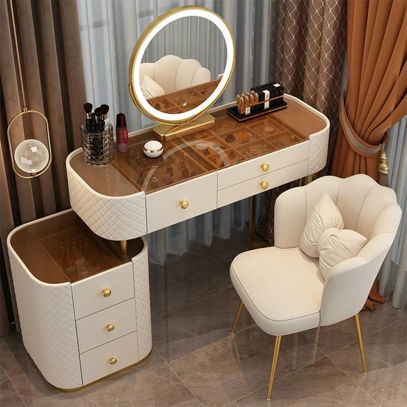 bàn trang điểm nhựa nội thất nhựa nội thất phòng ngủ