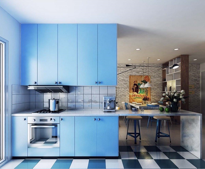 tủ bếp,mệnh thủy,tủ bếp nhựa,nội thất nhựa,nội thất bếp,feng shui , tấm tủ 