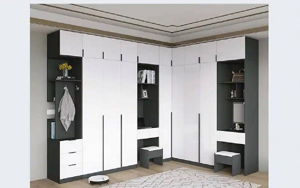 tủ quần áo nhựa chữ L tủ nhựa nội thất nhựa
