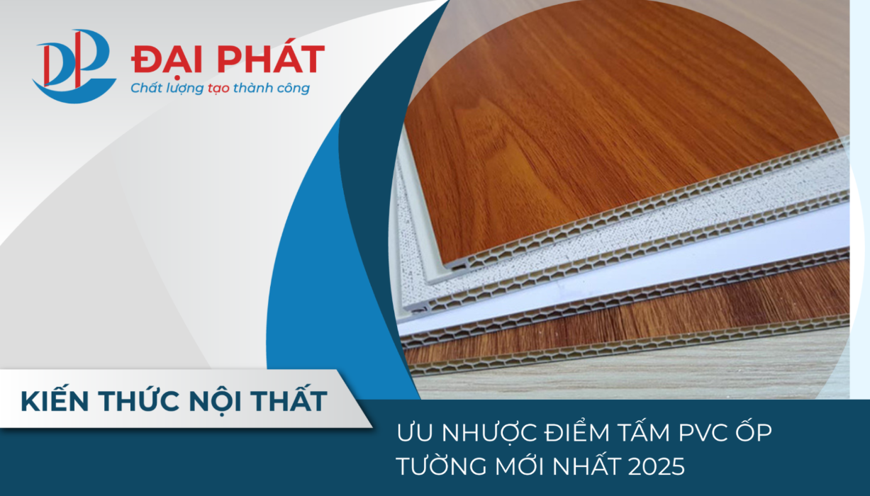ƯU NHƯỢC ĐIỂM TẤM PVC ỐP TƯỜNG