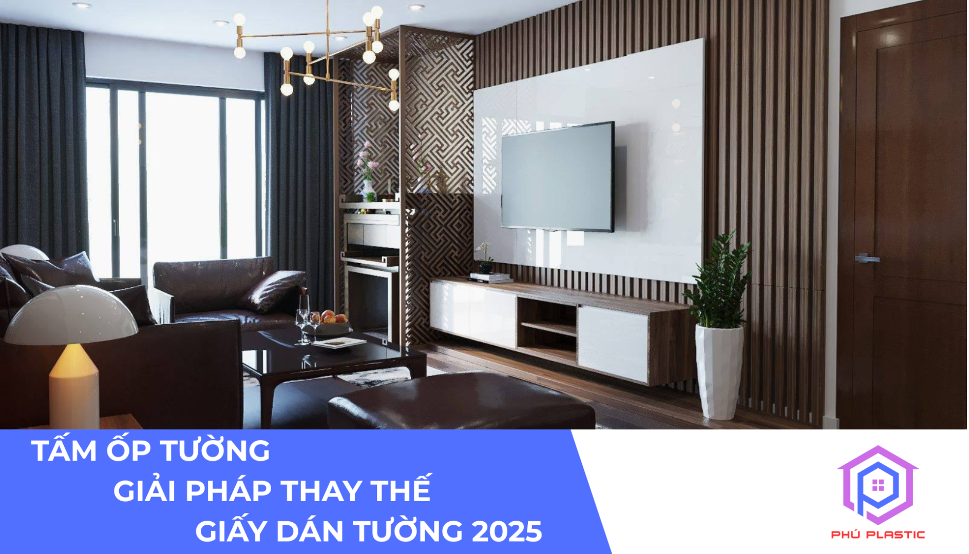 Tấm ốp tường 2025-Giải pháp thay thế giấy dán tường
