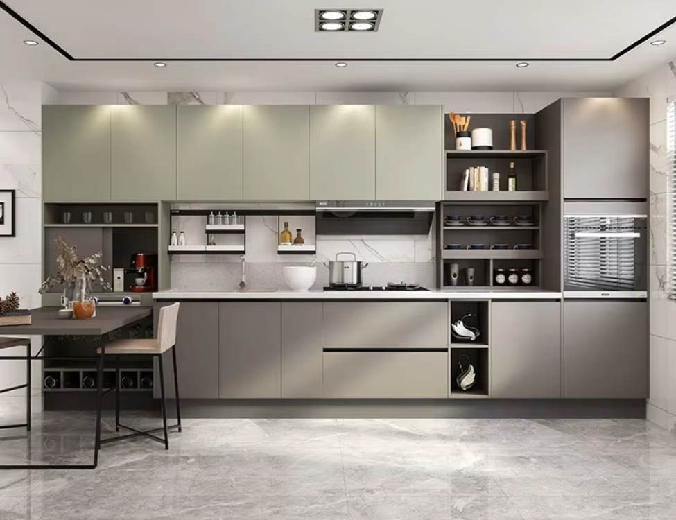 Top 5 Mẫu Tủ Bếp Nhựa Chữ I 2025