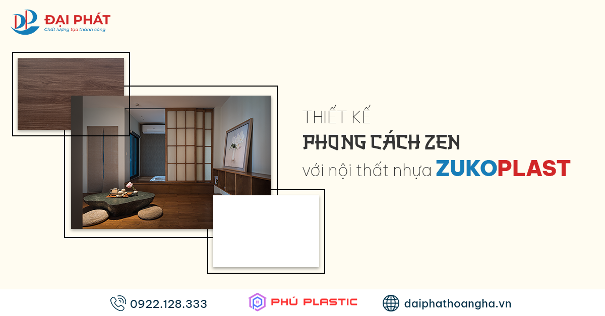 Không Gian Zen Với Nội Thất Nhựa Zukoplast – An Yên Trong Ngôi Nhà Việt 2025