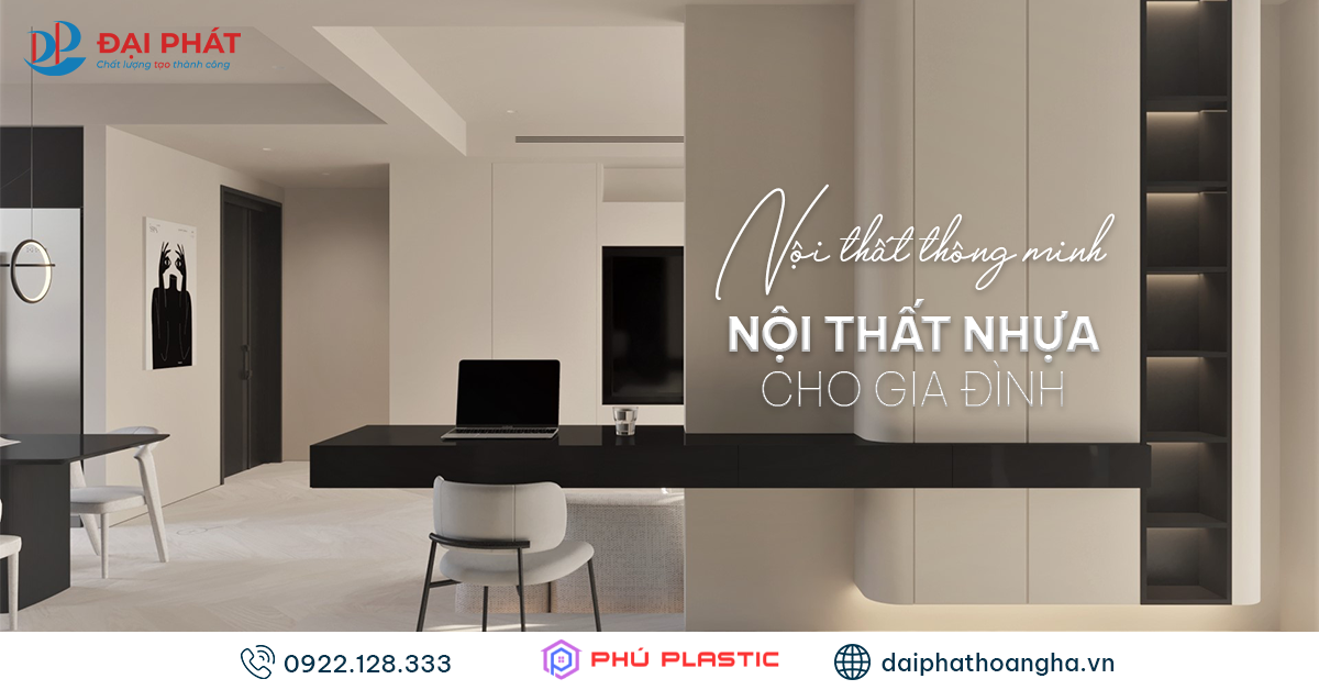 Nội Thất Thông Minh – Giải Pháp Nội Thất Nhựa Hiện Đại Cho Gia Đình 2025