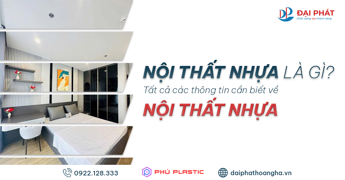 Nội Thất Nhựa 2025 – Xu Hướng Vật Liệu Mới Thay Thế Gỗ