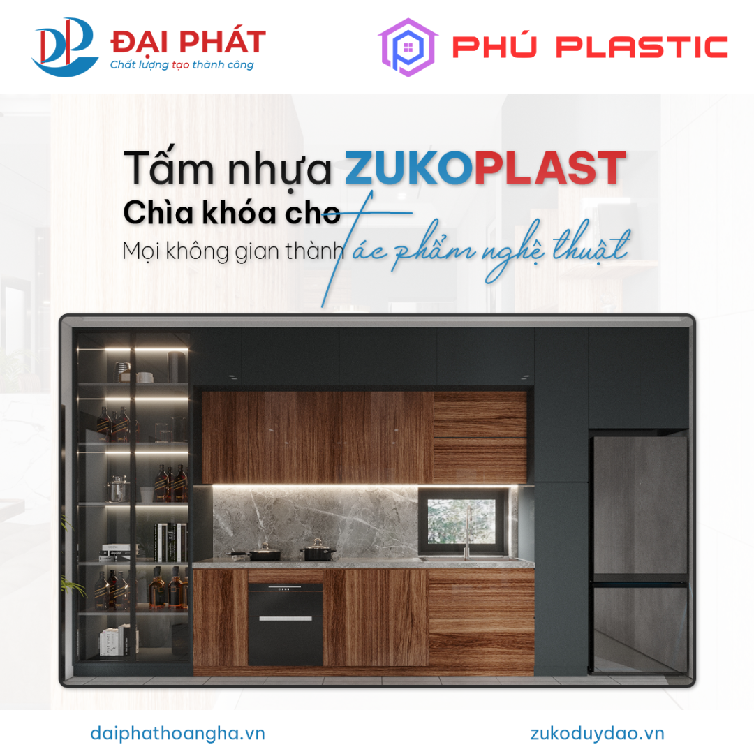 Tấm Tủ ZukoPlast – Chìa Khóa Biến Mọi Không Gian Thành Tác Phẩm Nghệ Thuật