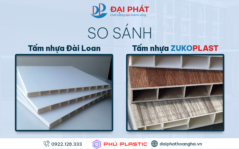 NÊN CHỌN TẤM NHỰA NỘI THẤT LOẠI NÀO: ZUKOPLAST HAY NHỰA ĐÀI LOAN? SO SÁNH CHI TIẾT 2025