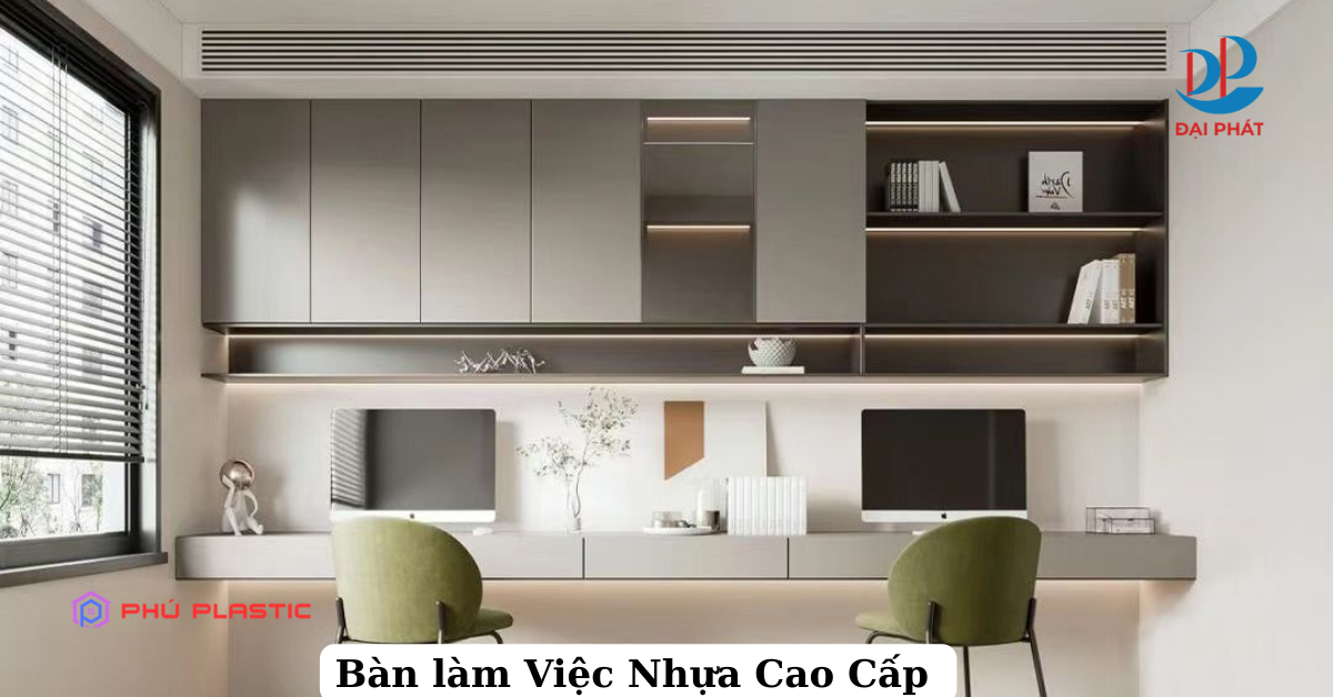 Top 5 Mẫu Bàn Làm Việc Nhựa Cao Cấp Đáng Chú Ý Năm 2025