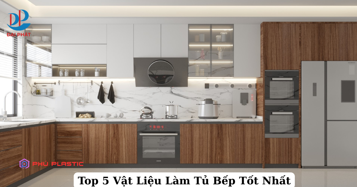 Top 5 Vật Liệu Làm Tủ Bếp Đáng Chọn Nhất Năm 2025