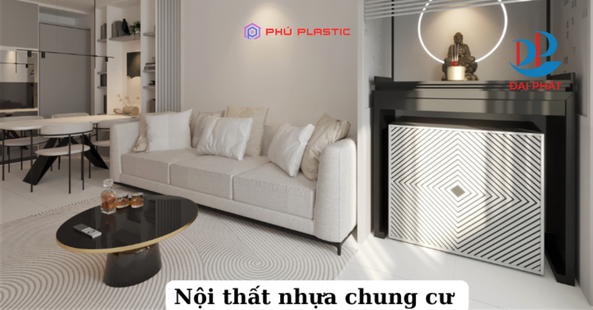 THIẾT KẾ NỘI THẤT NHỰA TỐI GIẢN CHO CHUNG CƯ HIỆN ĐẠI 2025