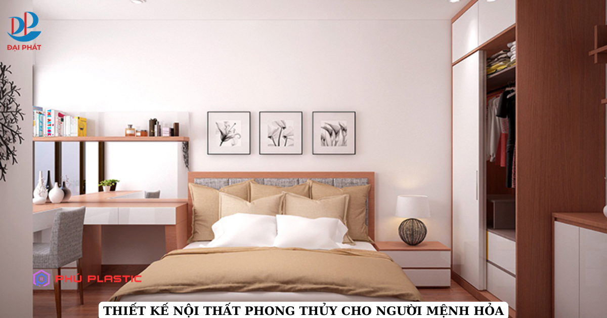 THIẾT KẾ NỘI THẤT PHONG THỦY CHO NGƯỜI MỆNH HỎA 2025