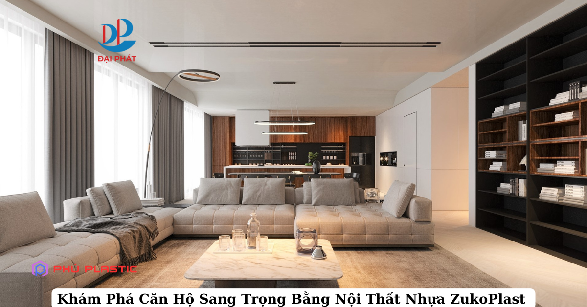 KHÁM PHÁ CĂN HỘ SANG TRỌNG VỚI NỘI THẤT NHỰA ZUKOPLAST 2025