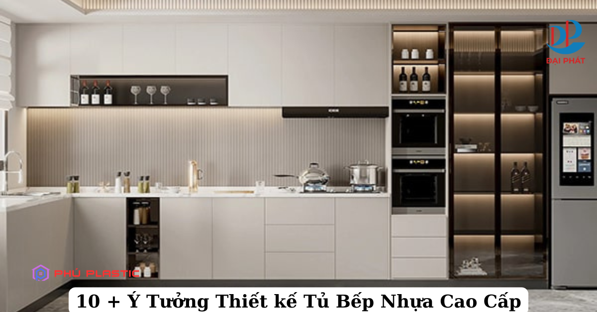 10+ Ý Tưởng Thiết Kế Tủ Bếp Nhựa Cao Cấp – Giải Pháp Hiện Đại Cho Không Gian Việt