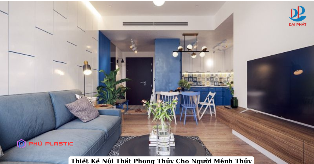 Thiết Kế Nội Thất Phong Thủy Cho Người Mệnh Thủy 2025 – Bí Quyết Tạo Không Gian Vượng Khí