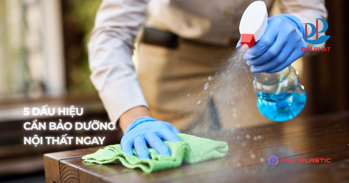 BẢO DƯỠNG NỘI THẤT NHỰA ĐÚNG CÁCH – 5 DẤU HIỆU NHẬN BIẾT KHI SẢN PHẨM BẮT ĐẦU XUỐNG CẤP