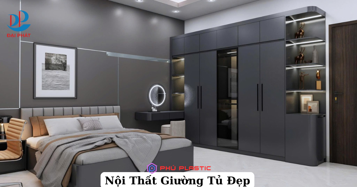 COMBO GIƯỜNG TỦ ZUKOPLAST – KHÔNG GIAN SỐNG TINH TẾ 2025